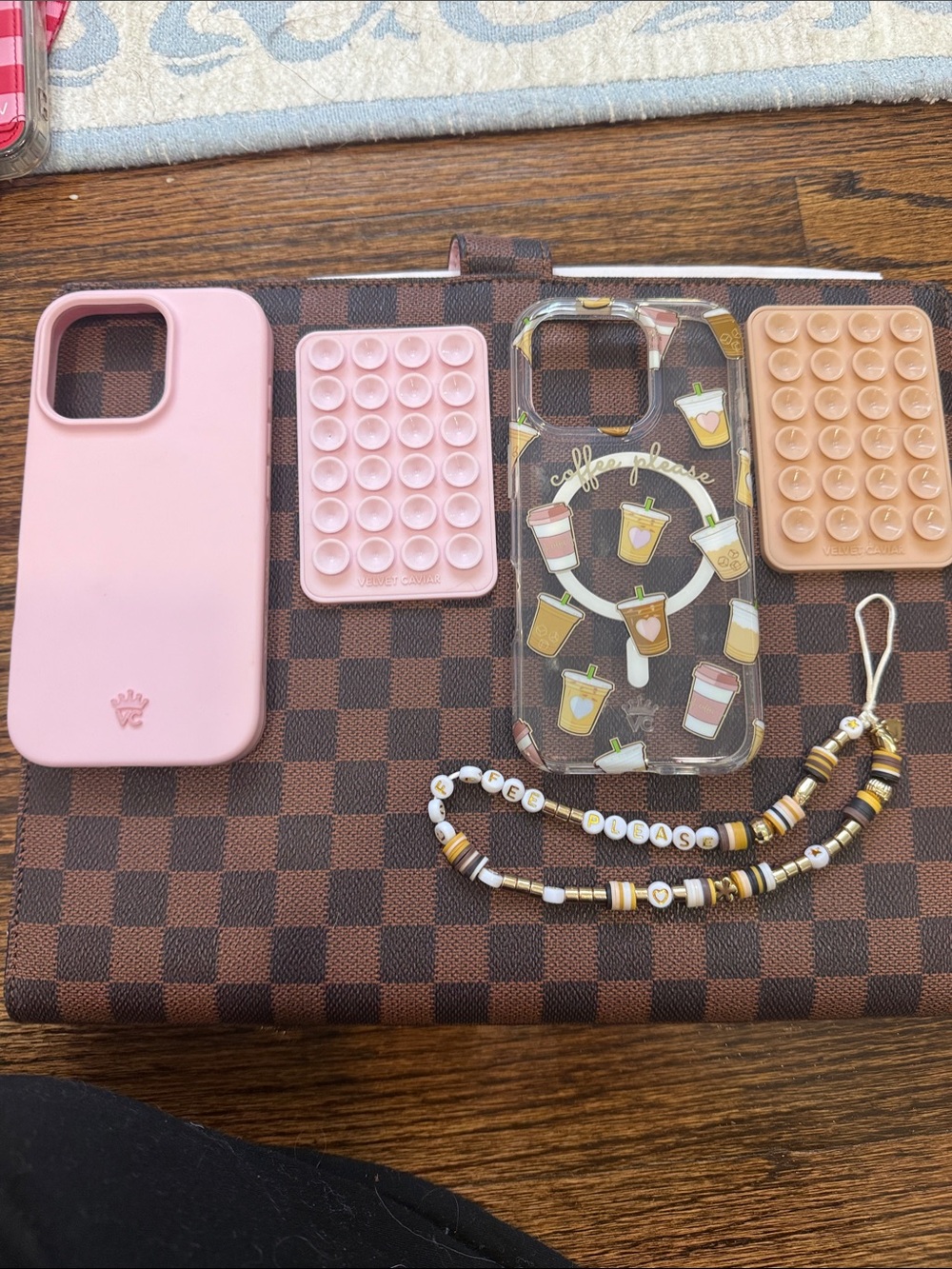 Velvet Caviar iPhone 16 pro cases with accessories included!